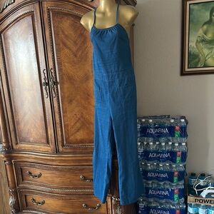 Women's Blue Jumpsuit